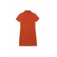Lacoste Women Polo Dress – Orange
